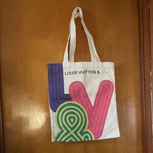 Lewis Vuitton Heavy Tote Bag